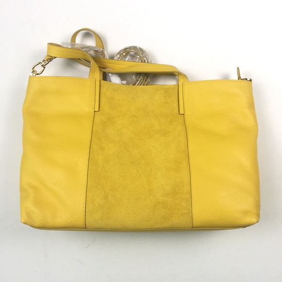 Banana Republic Handbags - Banana Republic Womens Yellow Tote Bag B5516